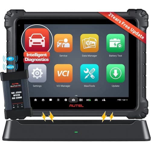 Escáner Autel MaxiCOM Ultra Lite - Tablet de Diagnóstico Profesional con Programación ECU