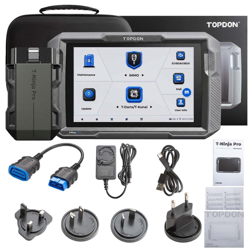 TOPDON T-Ninja Pro - Programador de Llaves e Inmovilizador